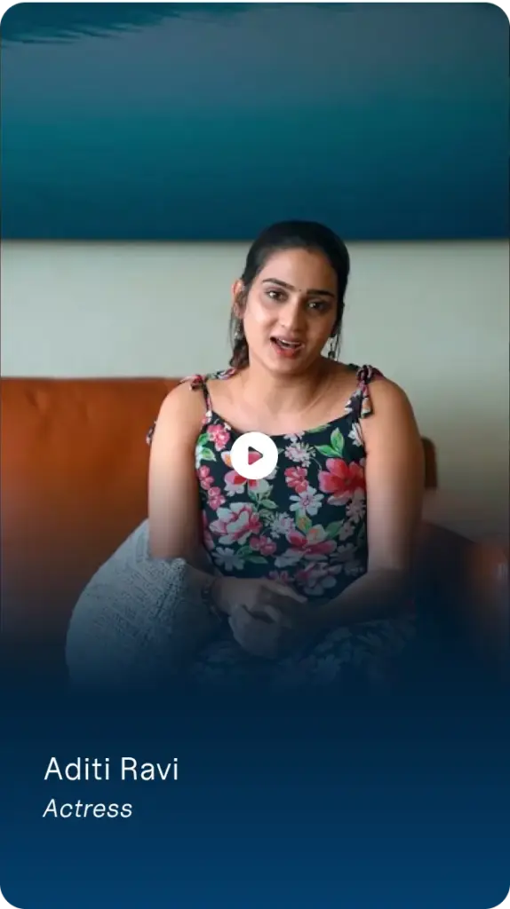 Aditi Ravi, film actress about NURA health screening in Calicut