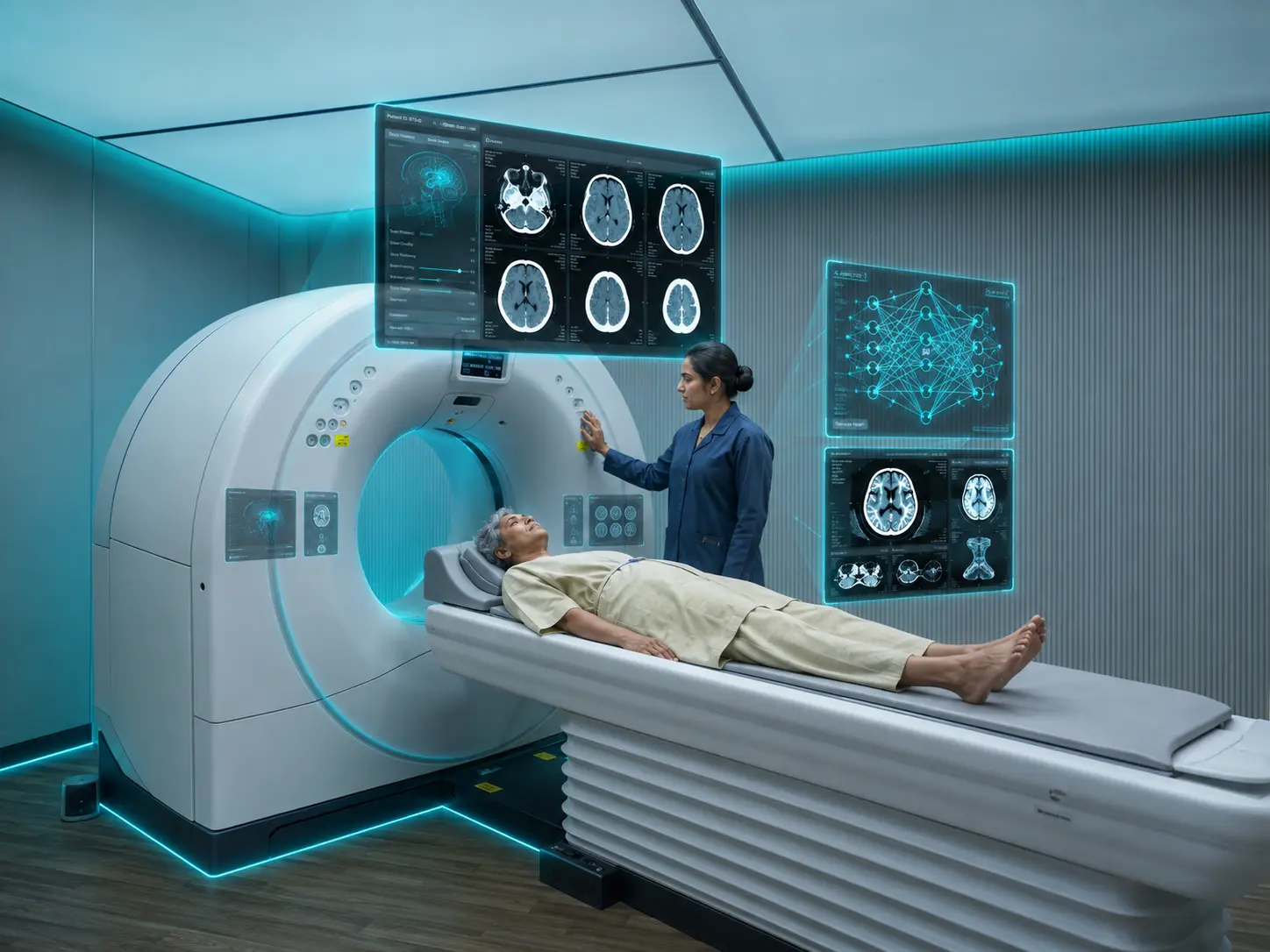 Ai assisted full body screening at NURA center