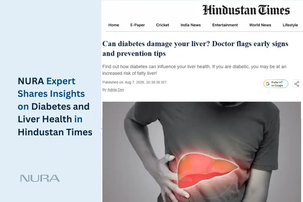NURA Expert Shares Insights on Diabetes and Liver Health in Hindustan Times