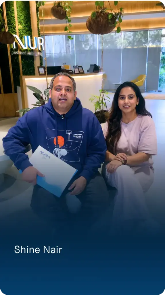 image of Shine Nair, recent guest at NURA Gurugram