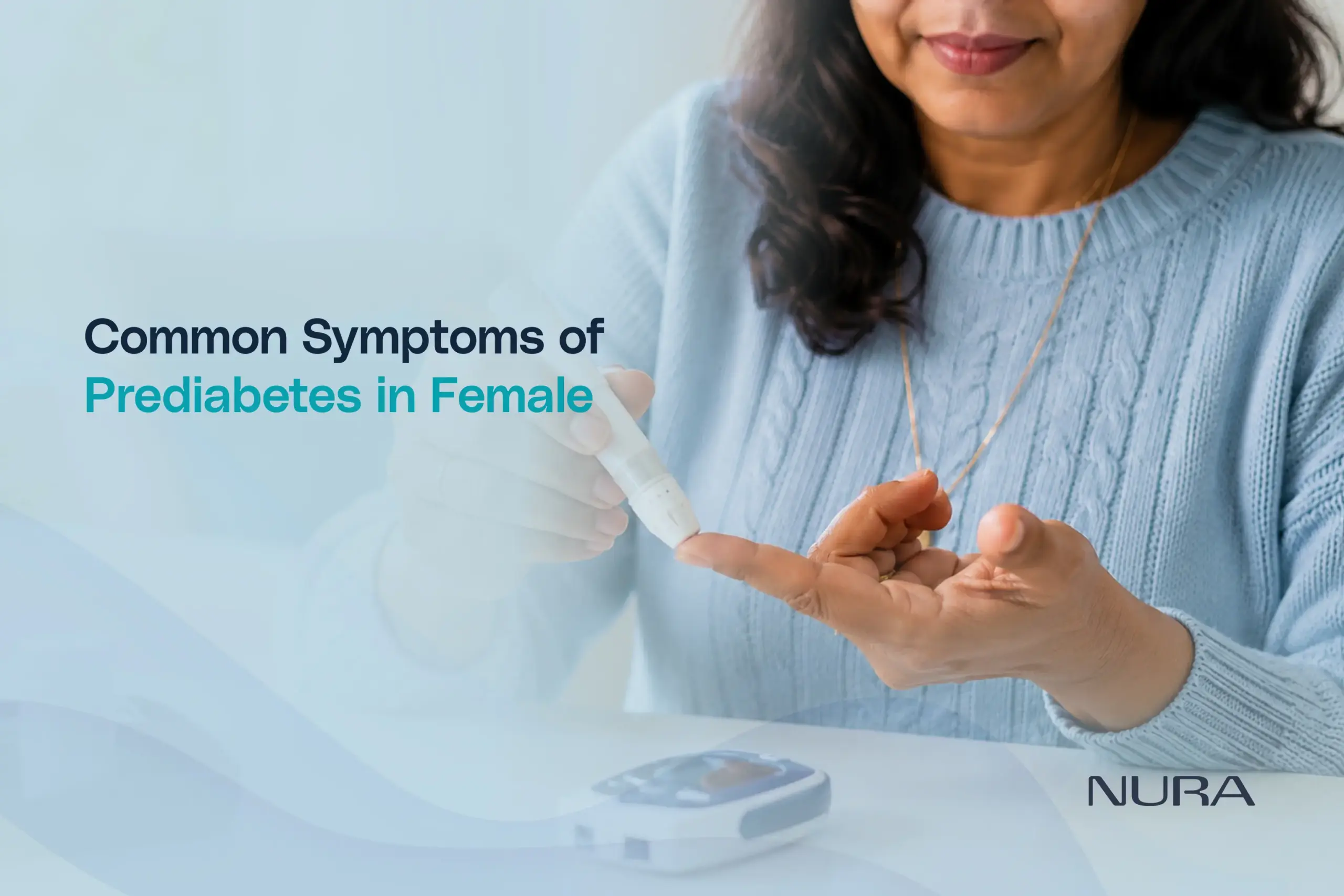 Common symbtoms of prediabetes in female
