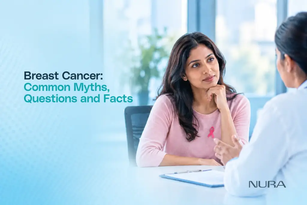 breast cancer common myths and Questions and Facts